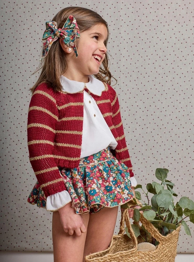 3-piece outfit for girls from the Amsterdam collection by La Martinica