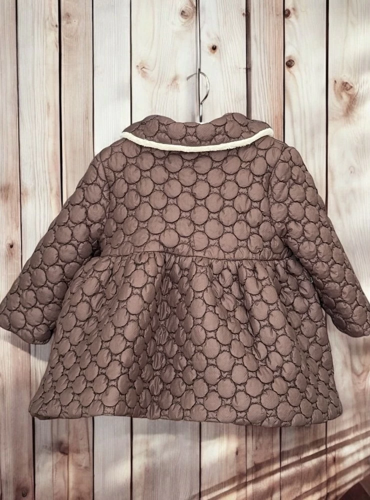 Abrigo para niña en dos colores, Colección Erizo de Lolittos
