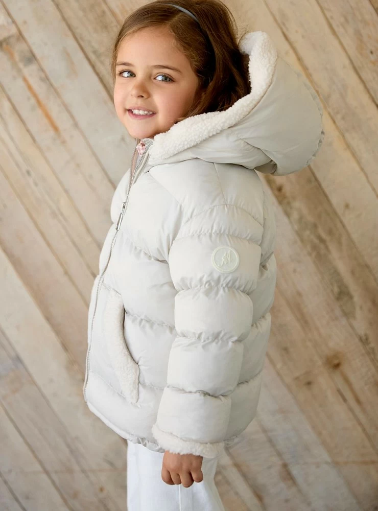 Abrigo Plumífero para niña colección Cardiff