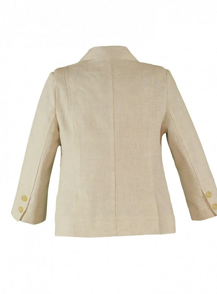 American jacket for linen linen boy. P-Summer