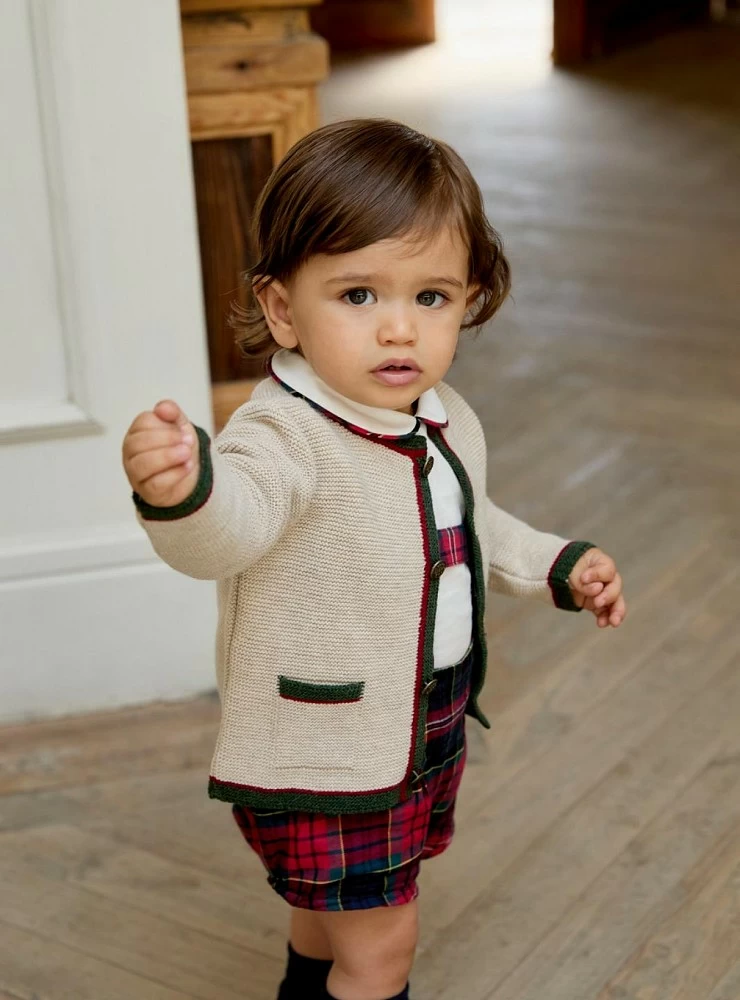 Austrian jacket for boys in two colors. Brighton Collection.