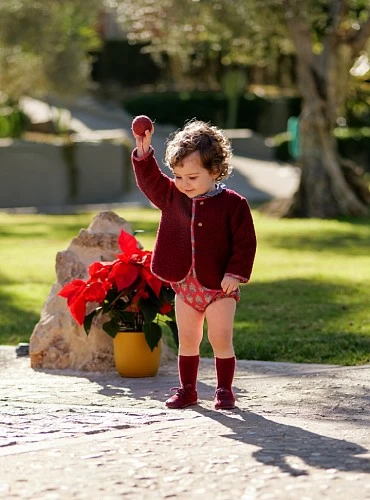 Austrian-style children's jacket from the Cocote pineapple collection