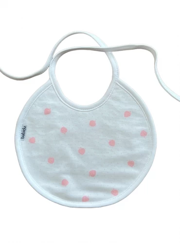 Babero redondo colección Strawberry
