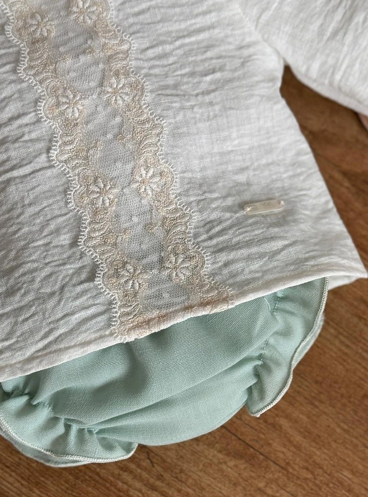 Baby Boy Ceremony Set, Fleur-de-Lis Collection