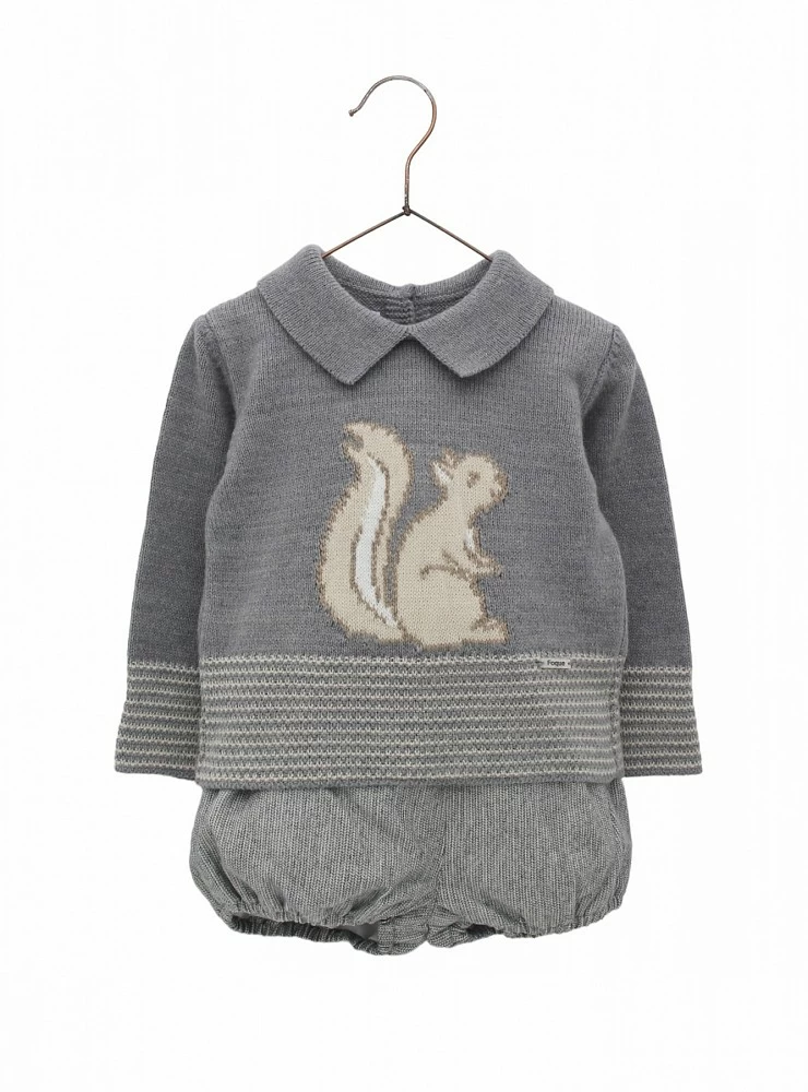 Baby boy set Jib Squirrel collection