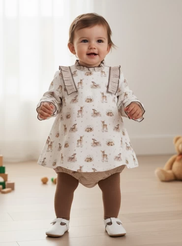 Baby dress and panty set from Foque La Montaña Collection
