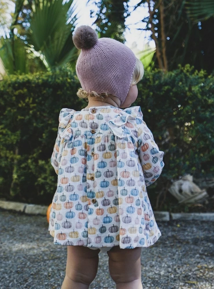 Baby girl dress from the Calabazas collection by José Varón