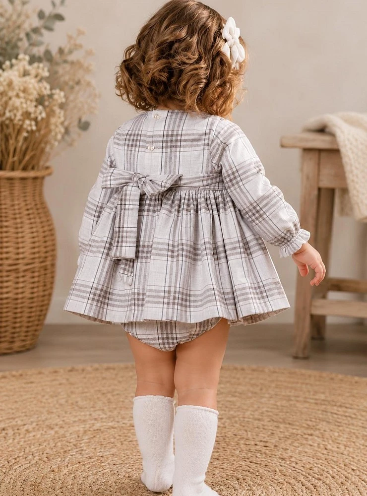 Baby girl outfit, dress and panties, Bella Collection