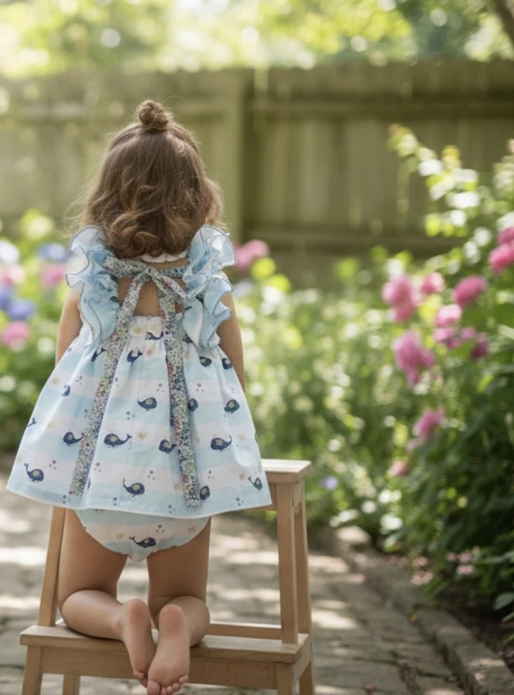 Baby Jesus and Panties Set from the Little Whale Collection