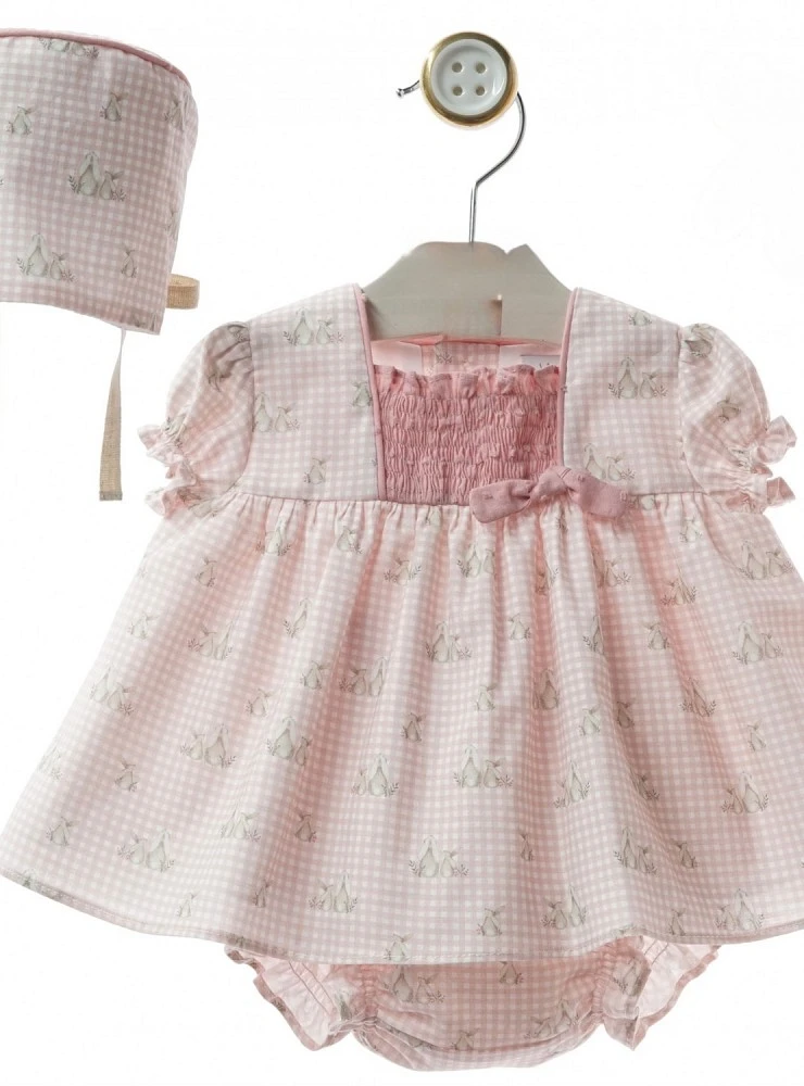 Baby Jesus set with bonnet and bloomers, Clay collection