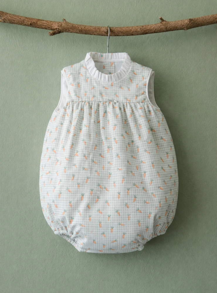 Baby romper for girls, Carrot collection