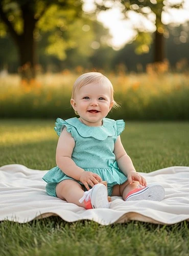 Baby romper from the Aroma collection