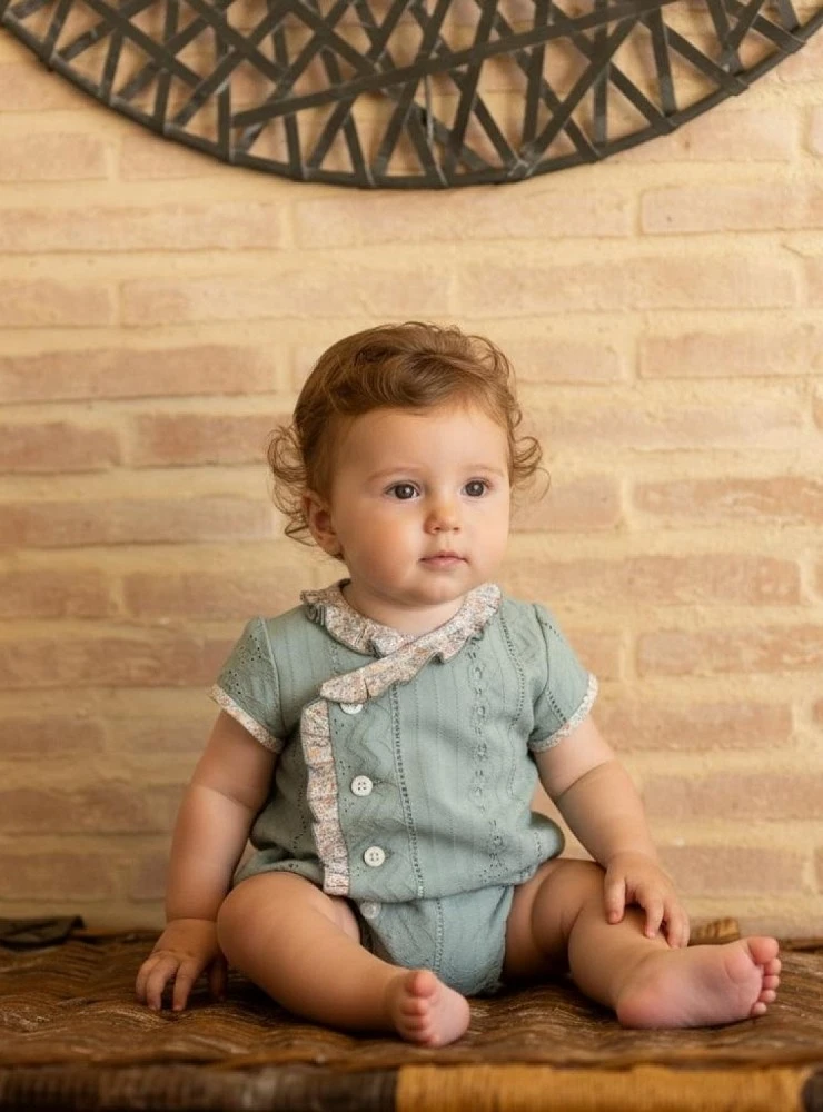 Baby romper from the Olive collection