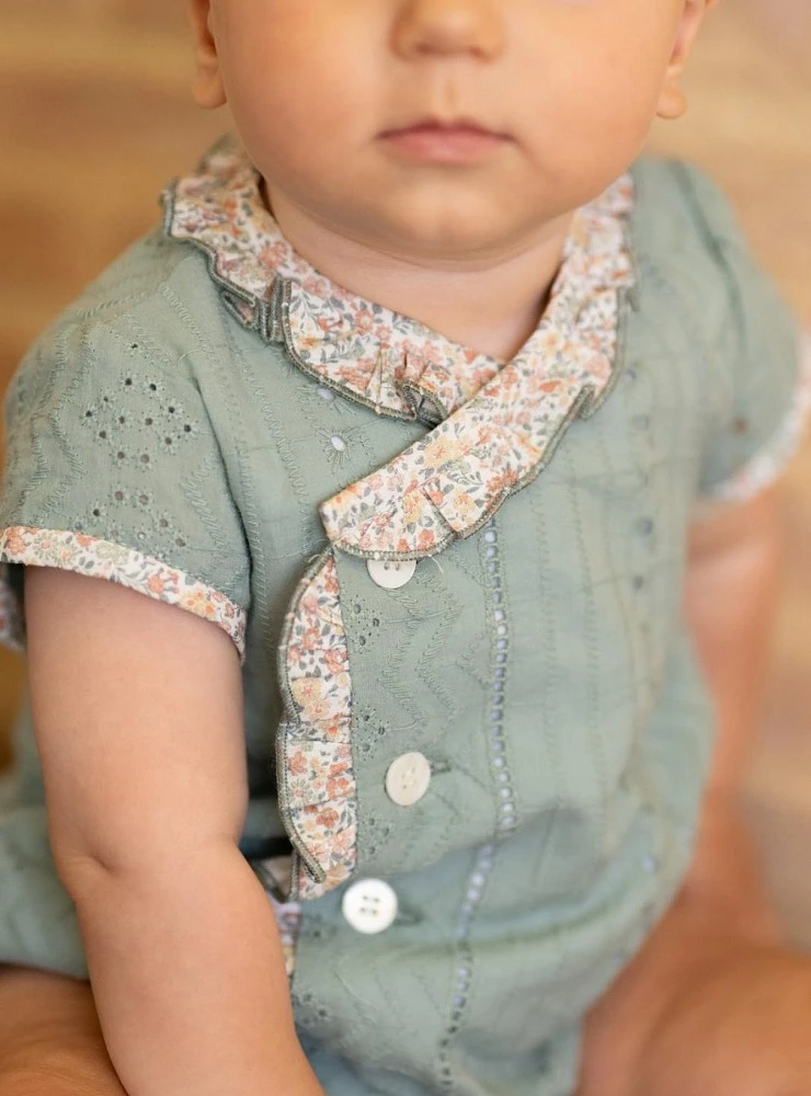 Baby romper from the Olive collection
