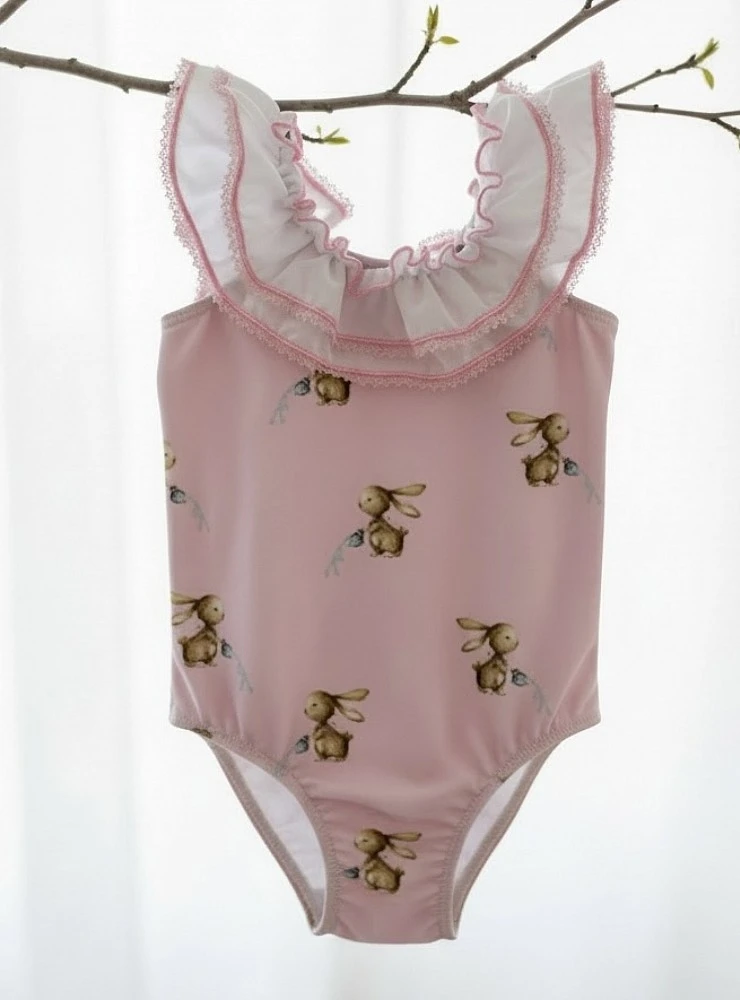 Bañador para niña colección Rabbits