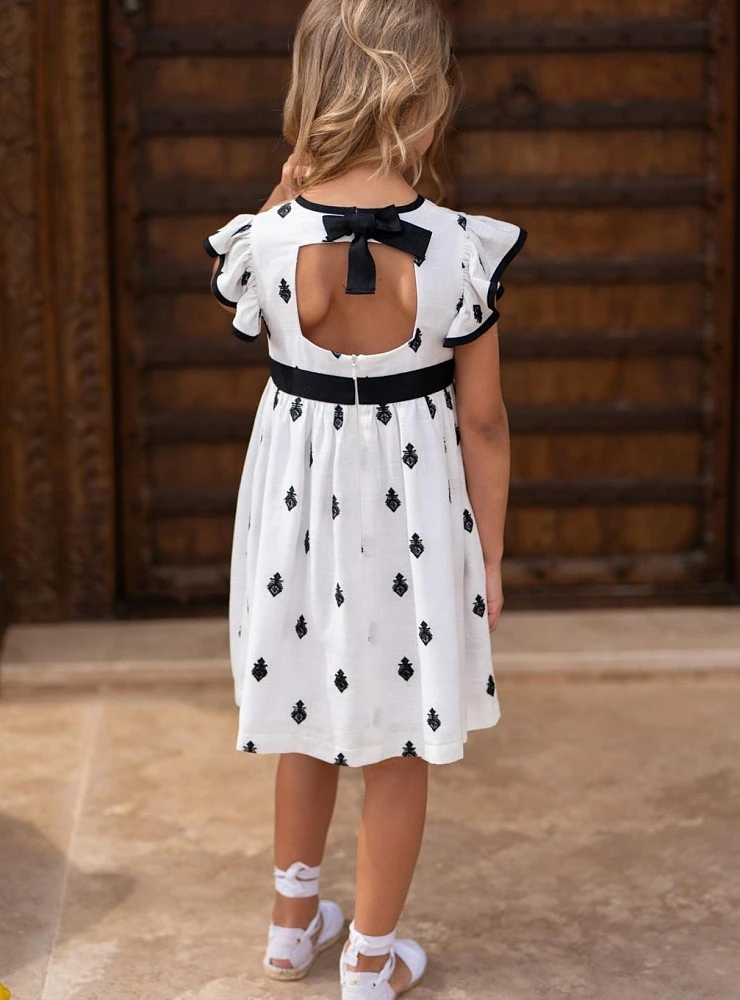 Black and white dress, Mexico collection