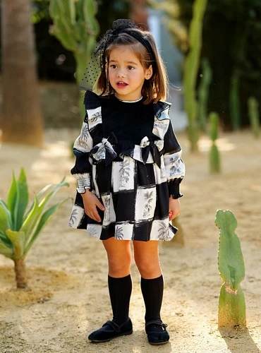 Black Nature girl's set by José Varón