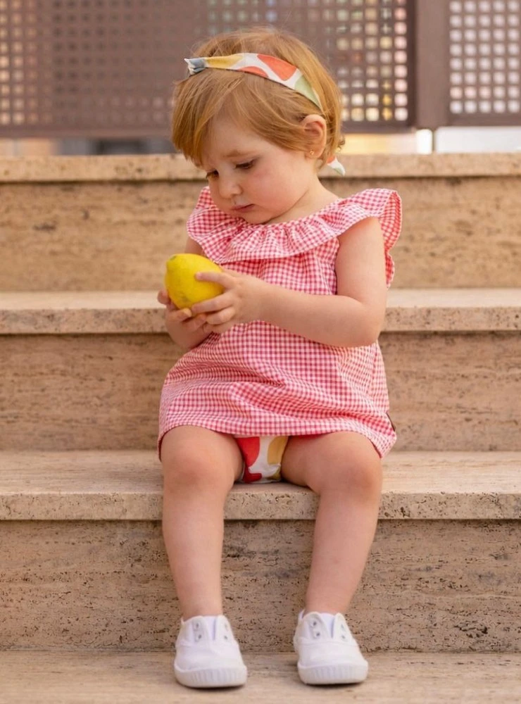 Blouse and briefs set from the Afternoon Sun collection