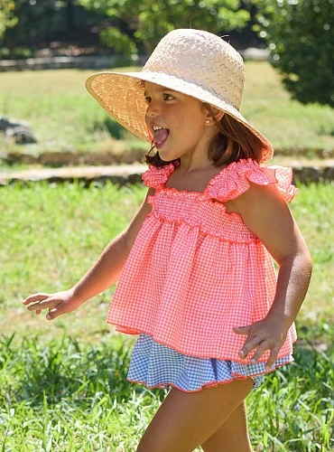Blouse and skirt set from the Bike collection