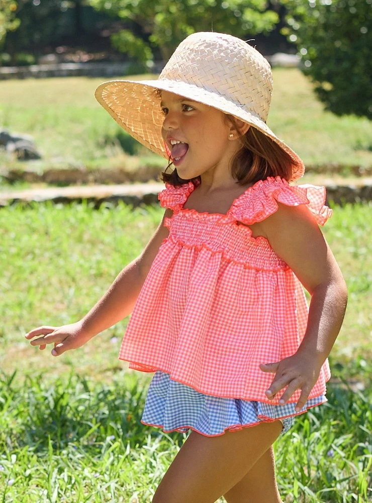 Blouse and skirt set from the Bike collection