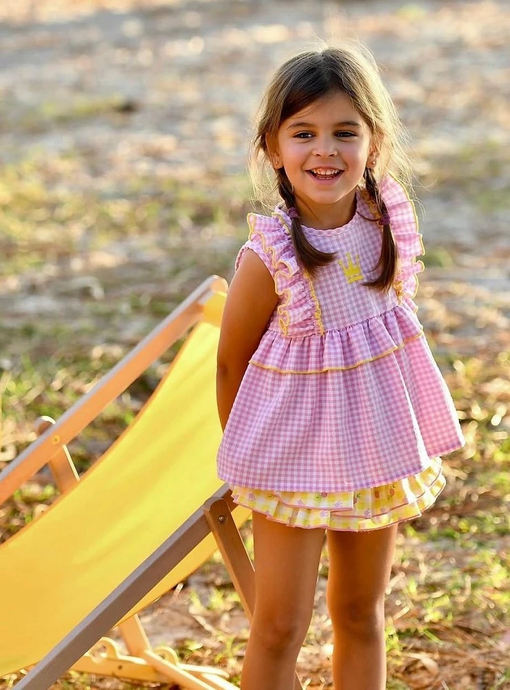 Blouse and skirt set from the Lovely collection