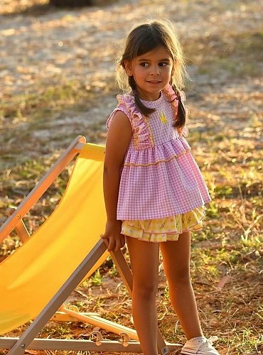 Blouse and skirt set from the Lovely collection