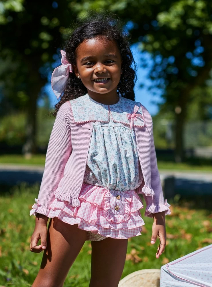 Blouse with panties and jacket from the Martinique Kids & Baby Collection