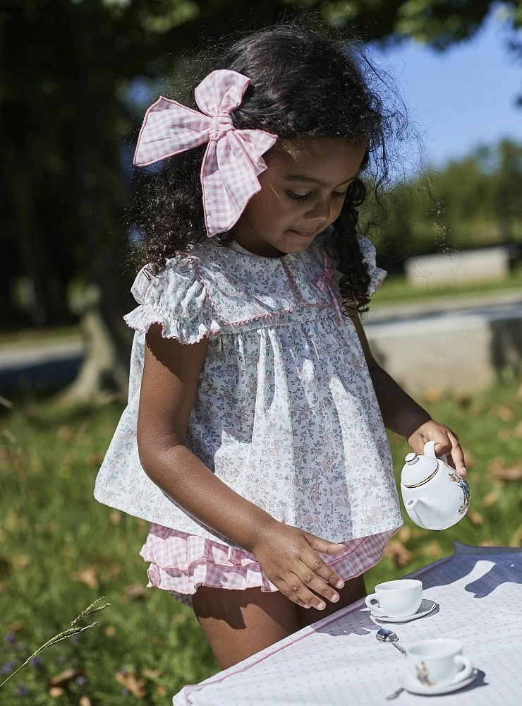 Blouse with panties and jacket from the Martinique Kids & Baby Collection