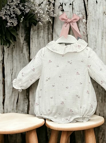 Body pelele para bebé niña colección Dulce