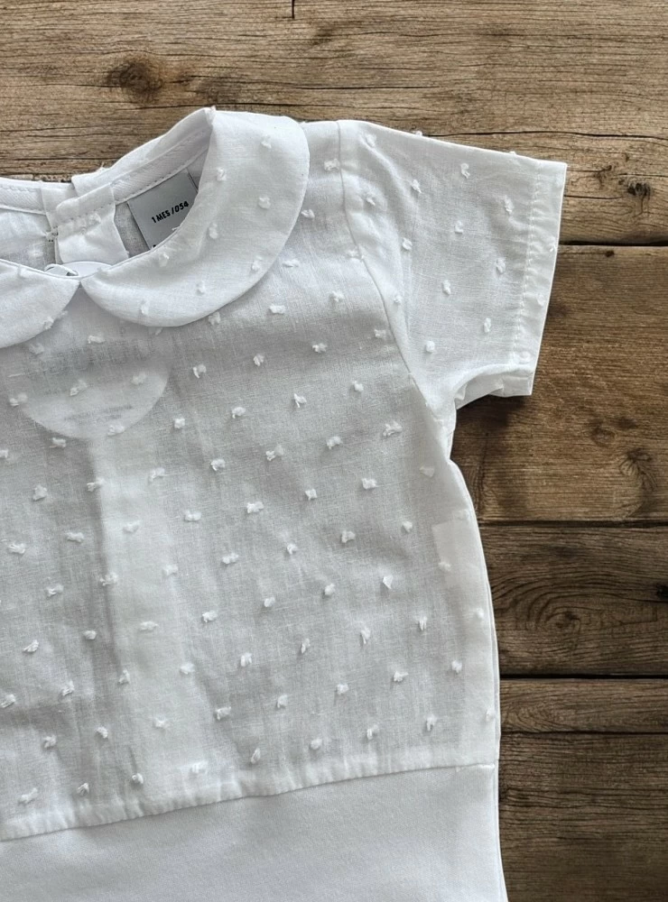 Body unisex de plumeti con cuellos bebé