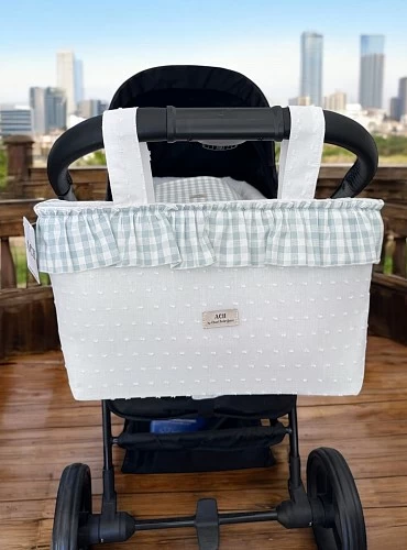 Bolso organizador para silla o carrito. Dos colores