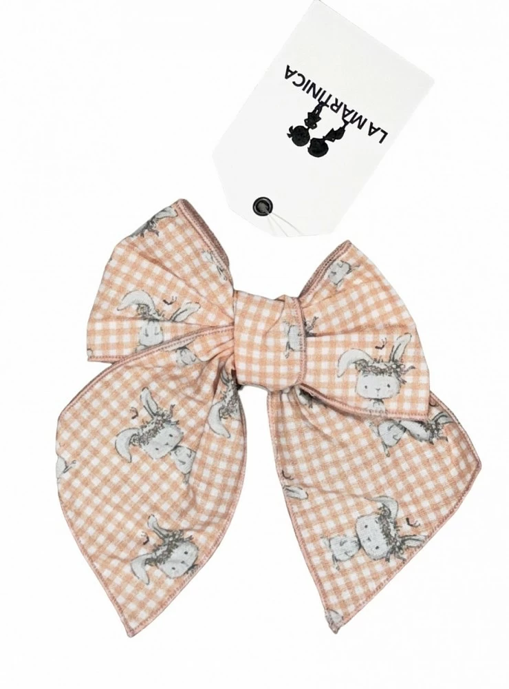 Bow with clip Bunny collection from La Martinique