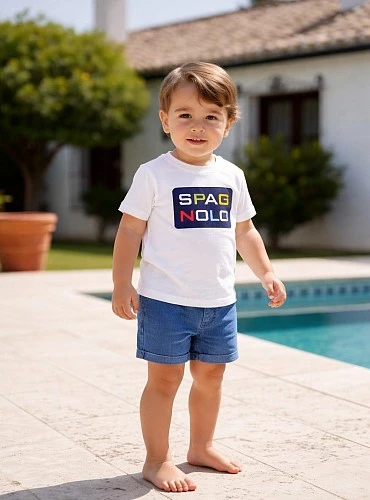 Boy's outfit. T-shirt and jeans