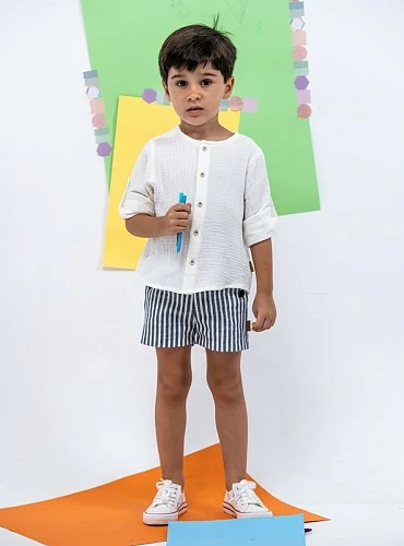 Boy's blouse and pants set Milrayas Collection by Cocote