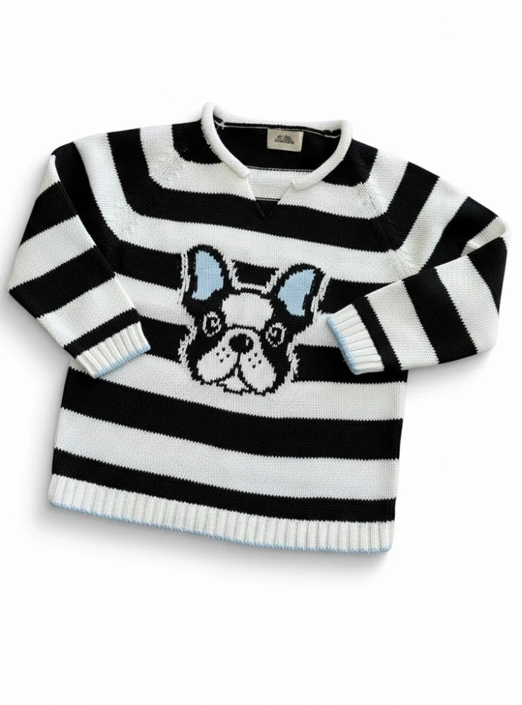 Boys' fine knit sweater from the Onix collection