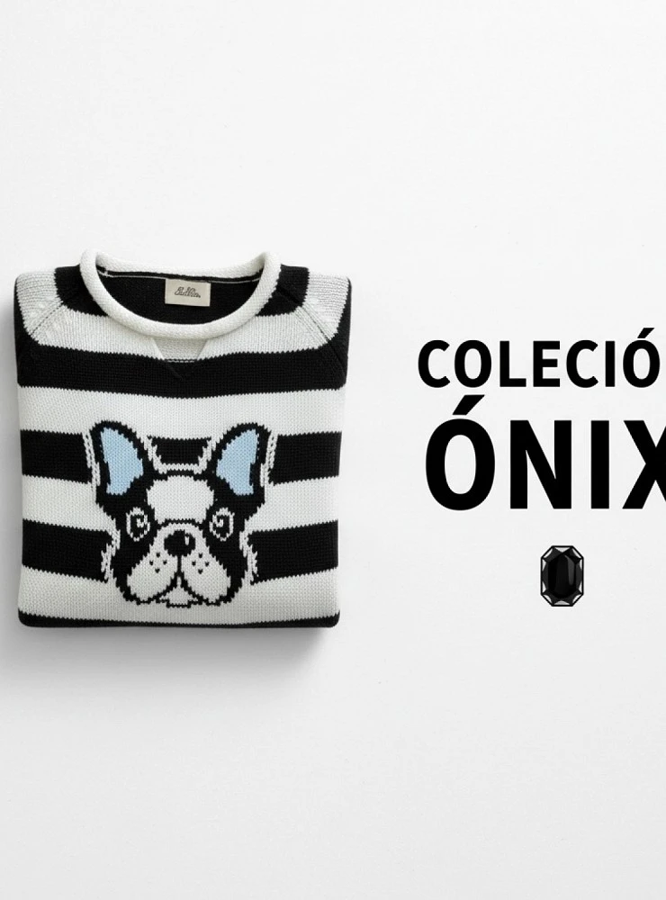 Boys' fine knit sweater from the Onix collection
