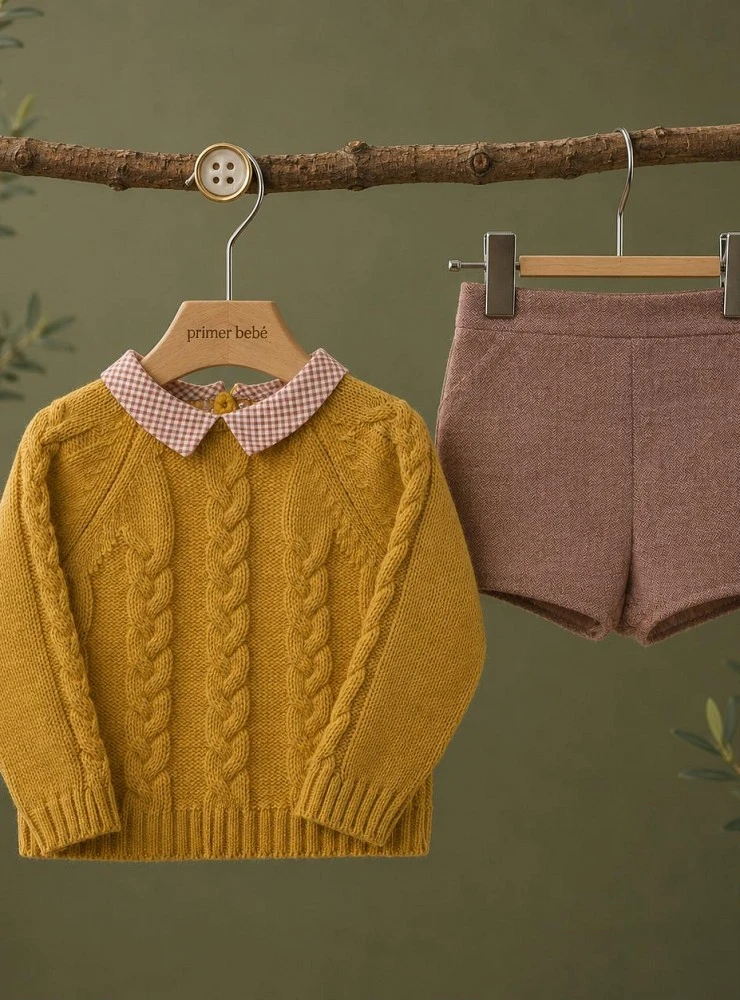 Boys' Set: Jersey and Bloomers, Cascabel Collection