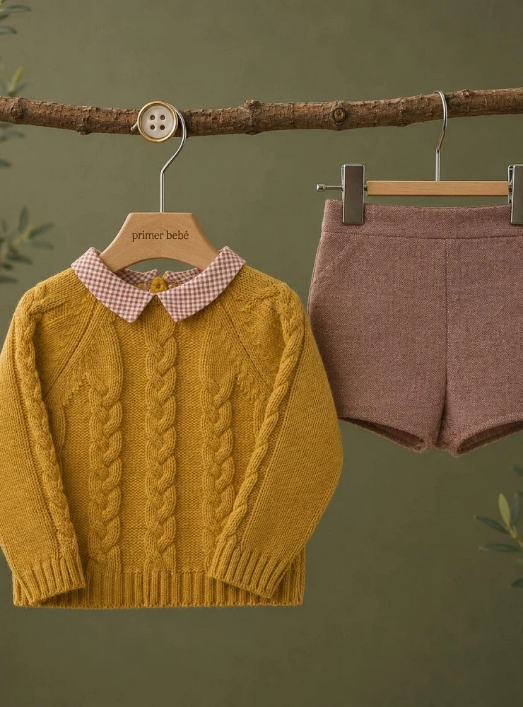 Boys' Set: Jersey and Bloomers, Cascabel Collection