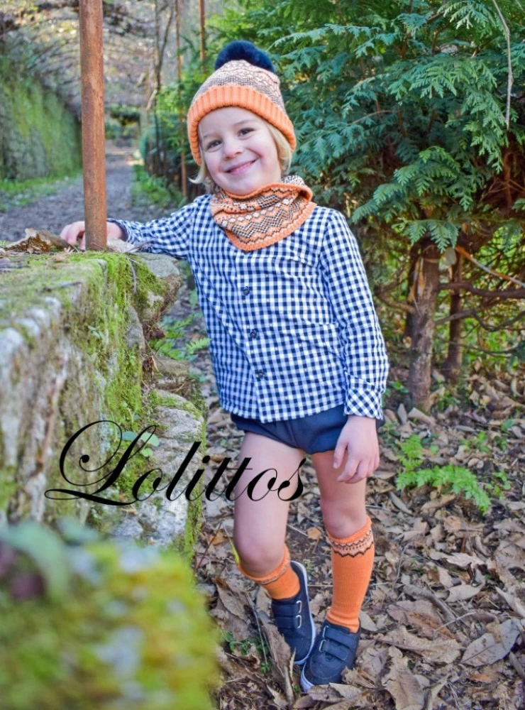 Boy's set Shirt and bloomers Bear collection by Lolittos