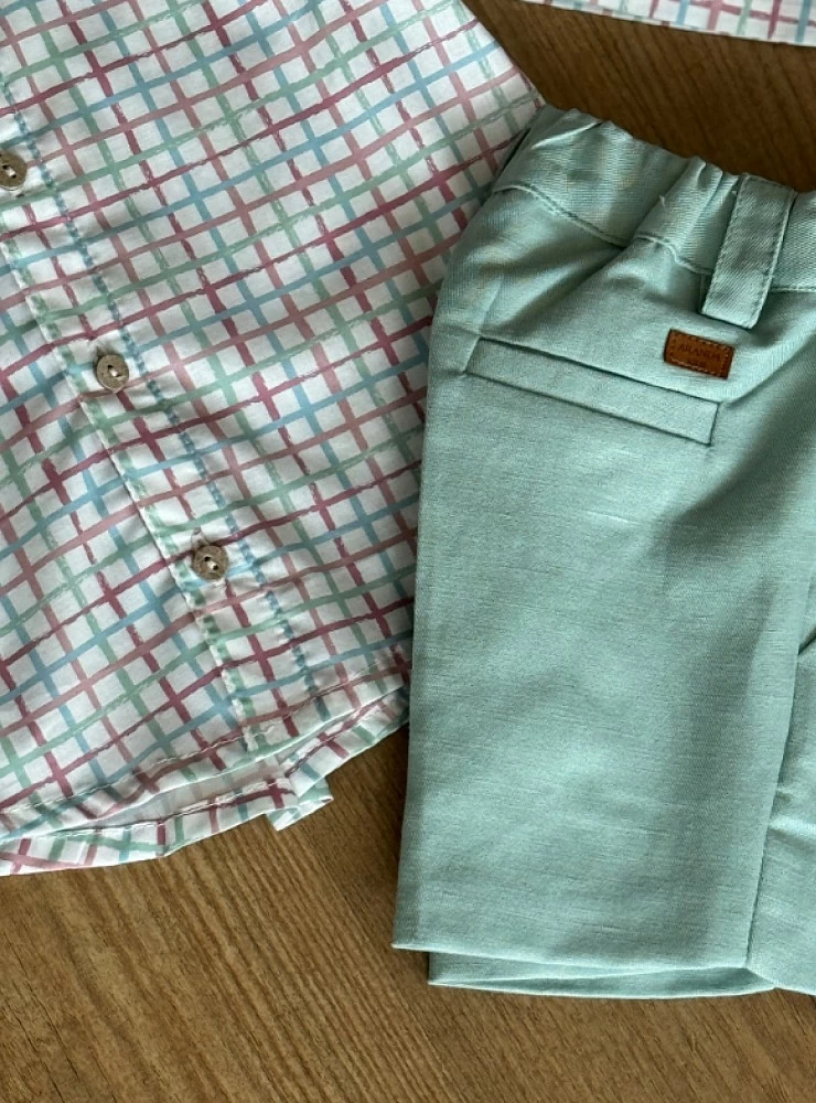 Boys' set Shirt and pants Prune Collection