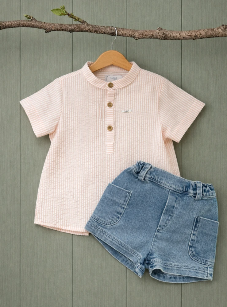 Boys' shirt and trousers set Adventure Collection