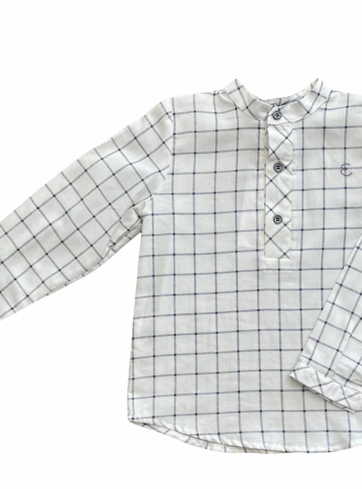 Boy's Shirt Vapor Gray Collection by Eve Children