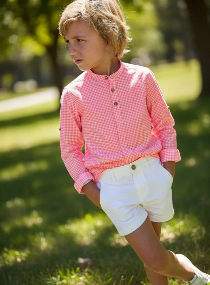 Boys' suit shirt and trousers Bike Collection