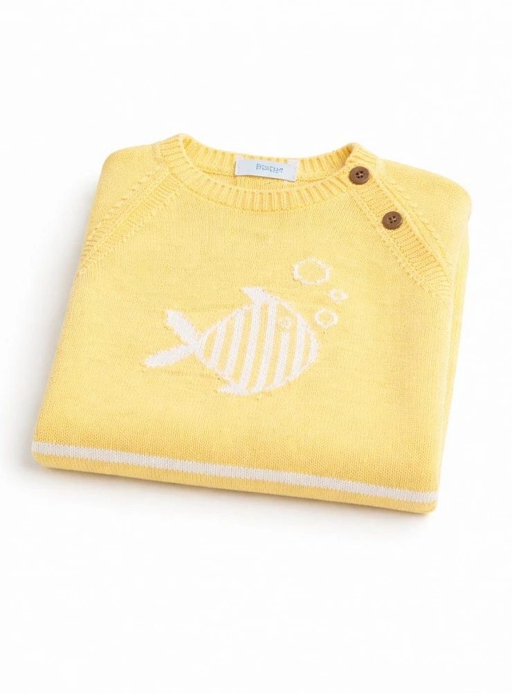 Boy's sweater from the farm holiday collection