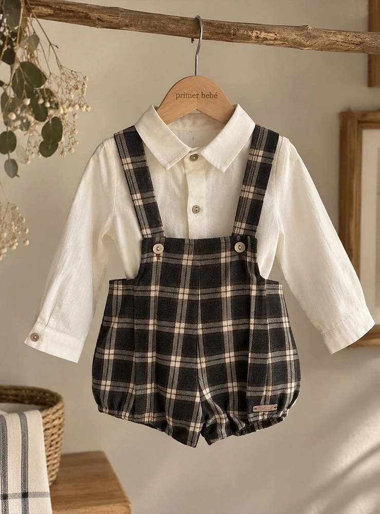 Boys' Viyella Shirt and Bloomer Set – Onis Collection