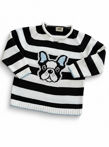 Boys' fine knit sweater from the Onix collection