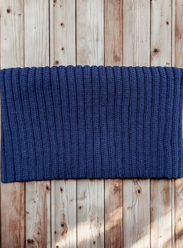 Braga para cuello en punto ingles. Es unisex
