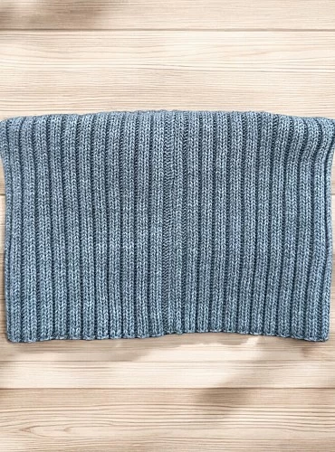 Braga para cuello en punto ingles. Es unisex