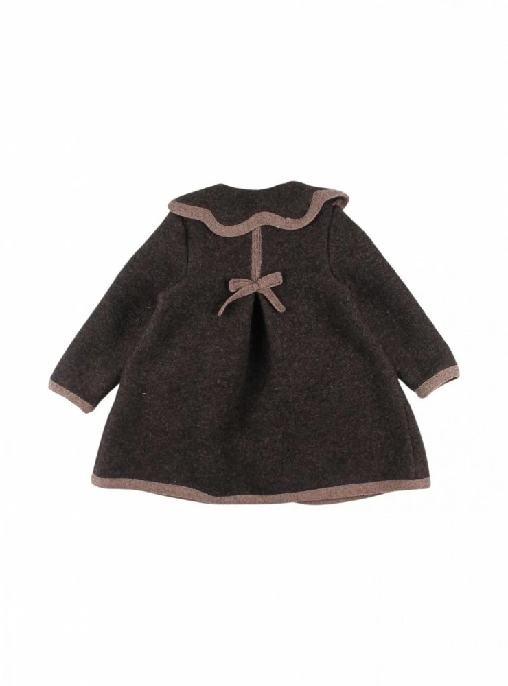 Brown Austrian girl's coat from Foque
