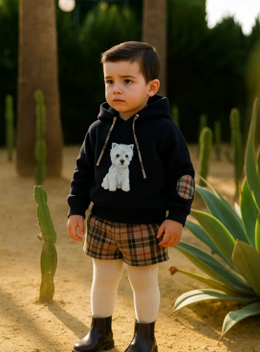 Burberry collection children's set by Mon Petit Bonbon